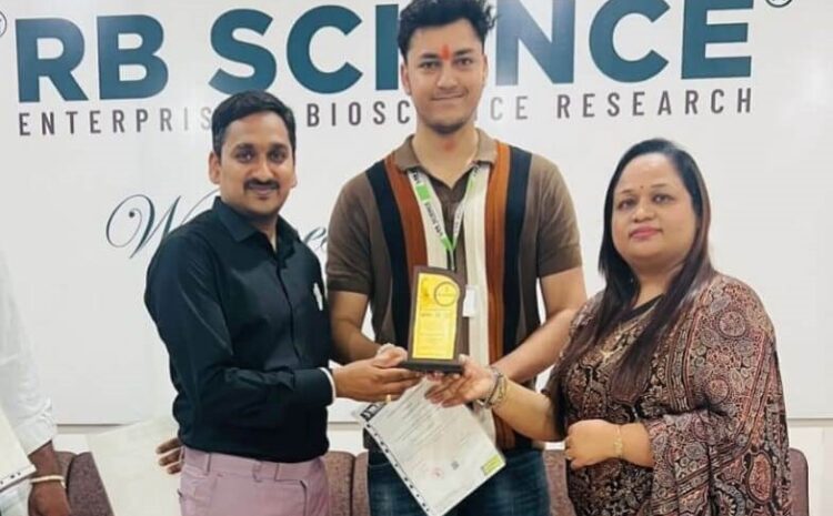  Winner of the Best Presentation Award