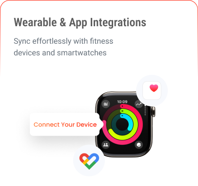 wearable & app integrations