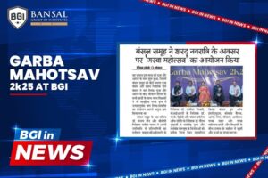 Garba Mahotsav at BGI